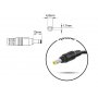 Compaq Presario V6100 Încărcător Mitsu pentru laptop 65W 18.5V 3.5A (4.8x1.7) - hp, compaq