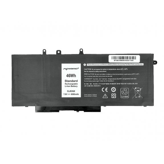 Dell Latitude 5280 baterii 6000 mAh (46 Wh), 4 articole Li-polymer 7.6V (7.4V)
