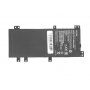 Asus Z550 baterii Mitsu 4000 mAh (30 Wh), 2 articole Li-polymer 7.6V (7.4V)
