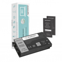 Dell compatibile 451-BCDH baterii 3600 mAh (27 Wh), 2 articole Li-polymer 7.4V (7.6V) (7202), 12 (7212), 12 (7220)