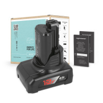 Bosch PS31 baterii 6000 mAh (72 Wh), 6 articole Li-Ion 12V (6000 mAh)