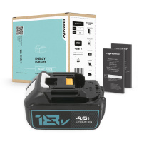 Makita DPB184Z baterii 4000 mAh (72 Wh), 10 articole Li-Ion 18V (4000 mAh)
